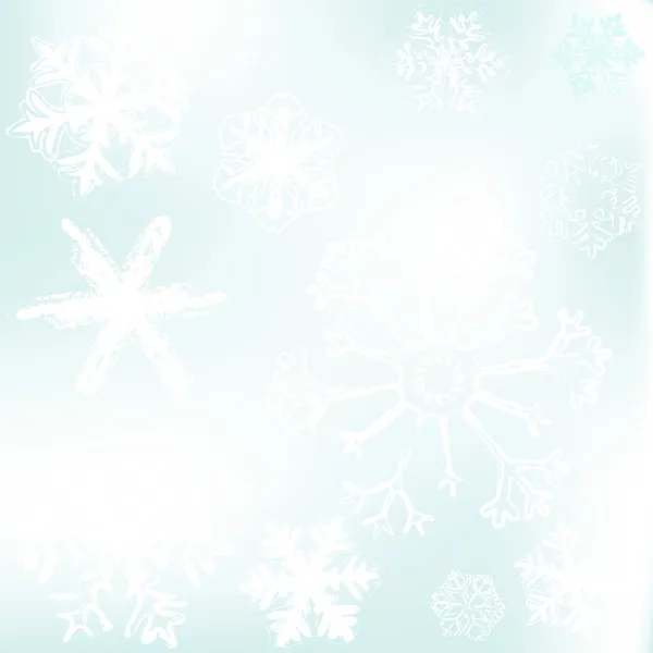 Νιφάδα χιονιού σχέδια — Φωτογραφία Αρχείου