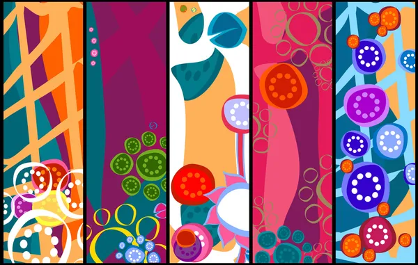 Flowers banners — Stock Photo, Image