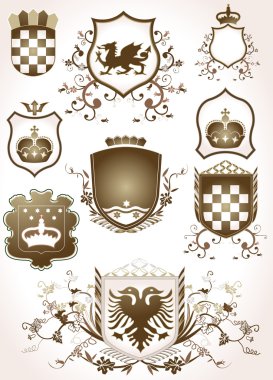 Shields clipart