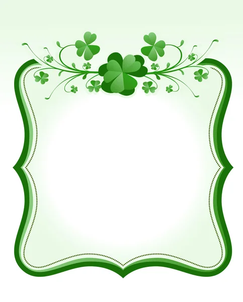 St. Patrick`s Day frame — Stock Photo, Image