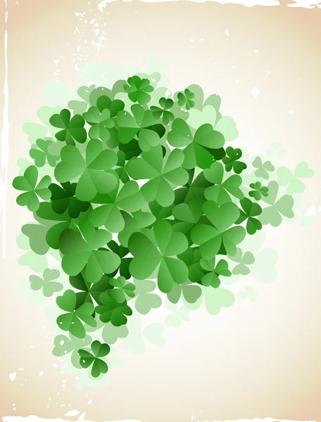St Patricks dag kaart — Stockfoto