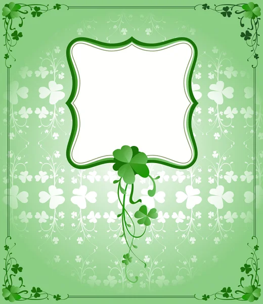 St. Patrick`s Day frame — Stock Photo, Image