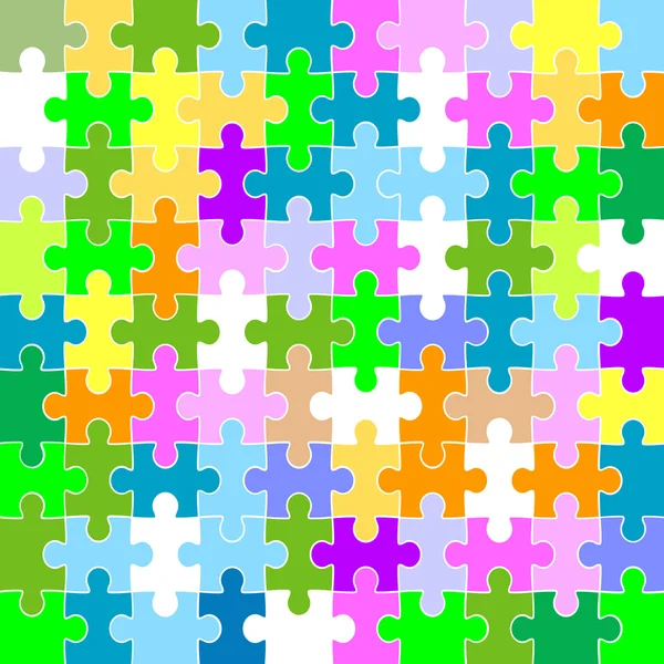 Jigsaw mönster — Stockfoto