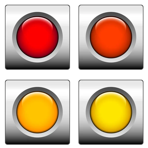 Web buttons — Stock Photo, Image