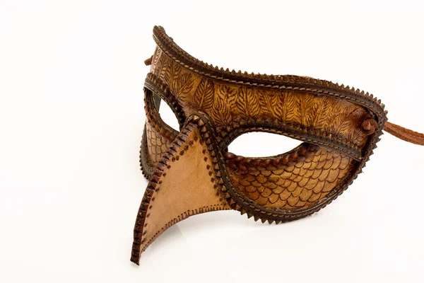 Couro meia máscara italiana — Fotografia de Stock