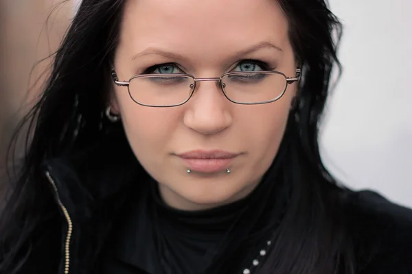 stock image Young girl, Gothic subculture