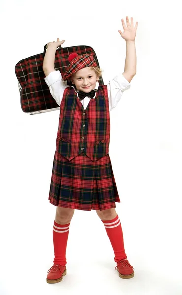 Scotsman çocuk — Stok fotoğraf