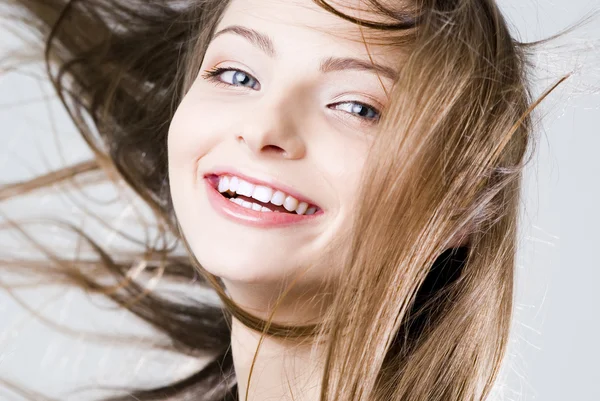 Chica sonriente — Foto de Stock