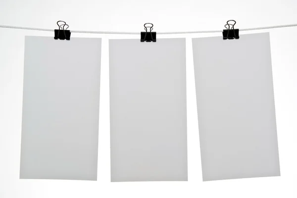 stock image Blank sheets of paper