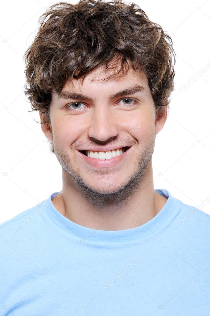 Smiling man with healthy teeth — Stock Photo © valuavitaly #1503200