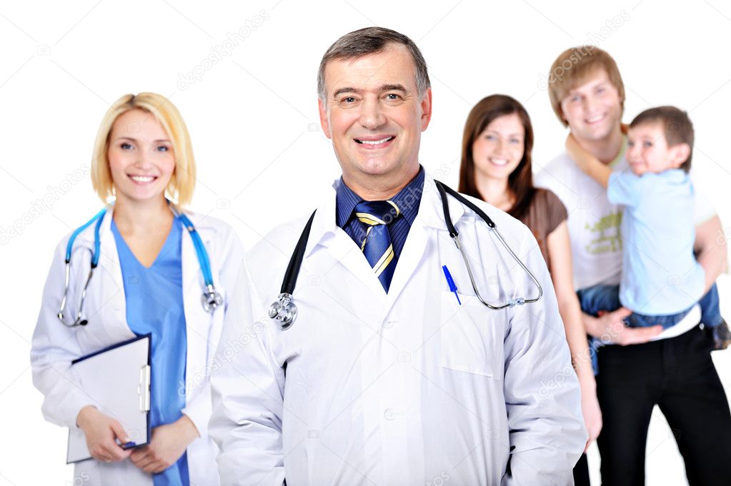 Family in the hospital — Stock Photo © valuavitaly 1514613