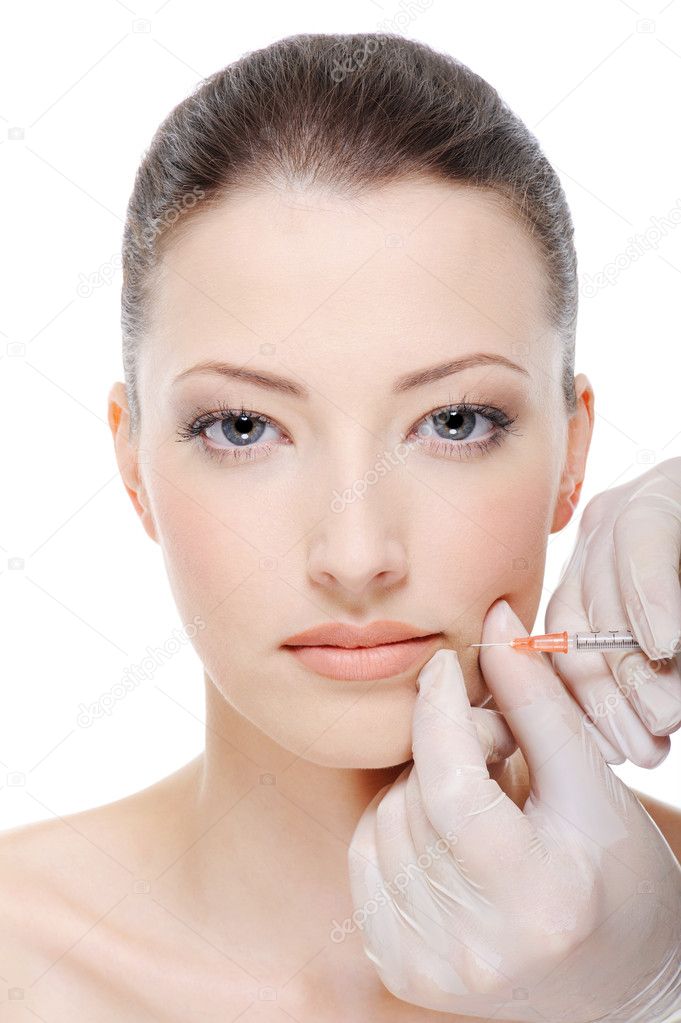 Injection of botox — Stock Photo © valuavitaly 1550494