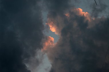 Mother and Child cloud formation