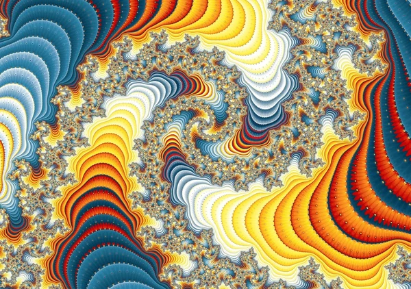 Datorgenererade mönster Stockbild