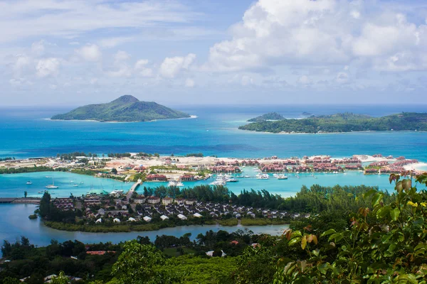 View on island from high point — Stock Photo, Image
