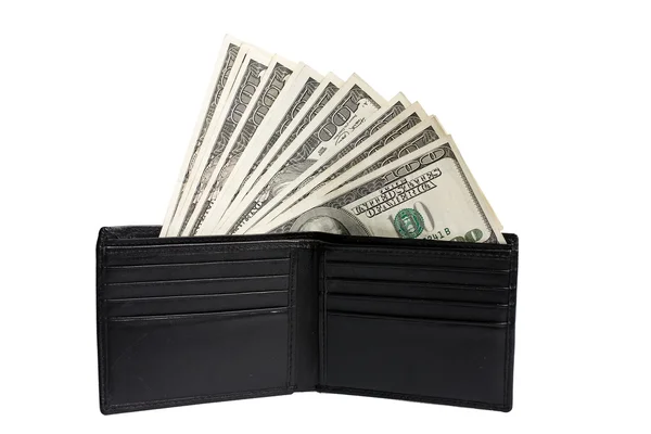 Pénz, pénztárca — Stock Fotó