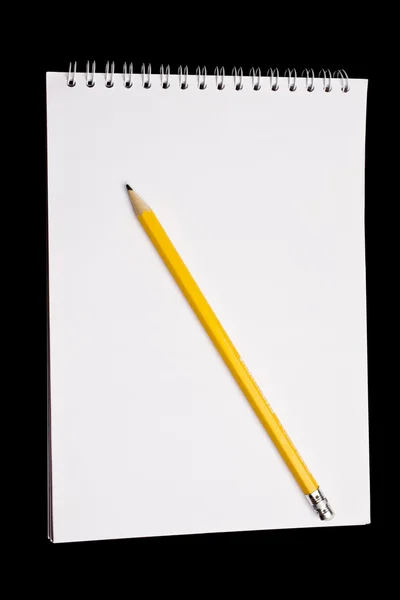 Bleistift auf Papier — Stockfoto