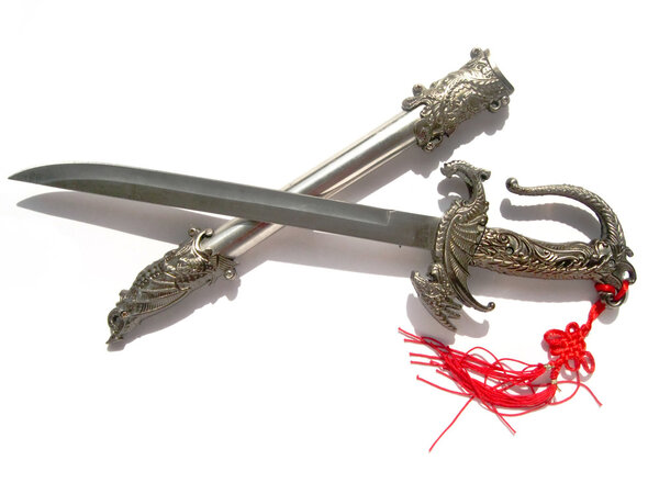 Кинжал с ножницами
