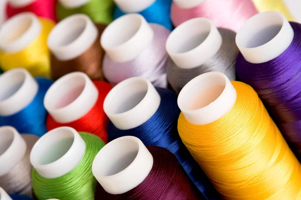 Embroidery thread made especially for embroidery. Yarn with a fine and soft  texture. Embroidery threads of various colors. Yarn mockup. Focus blur.  7586128 Stock Photo at Vecteezy