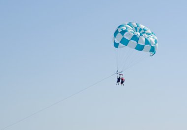 Parasailing clipart