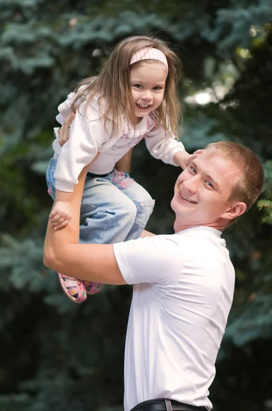 Vater und Tochter — Stockfoto