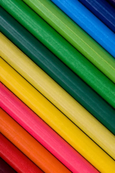 Lápices multicolores — Foto de Stock
