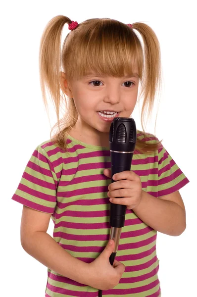 stock image Singing child