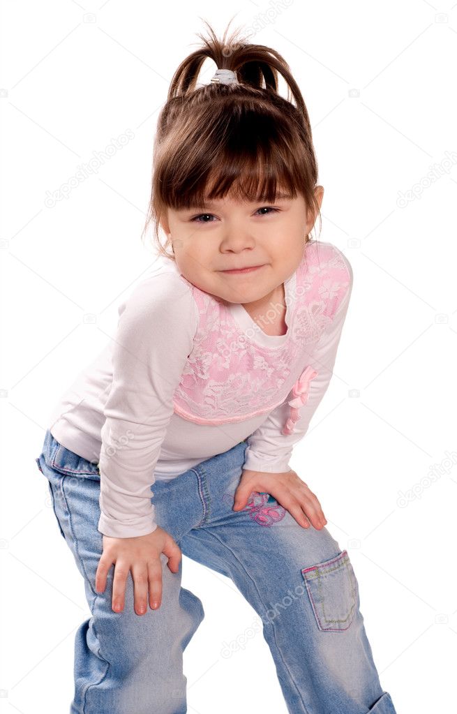 Happy little girl — Stock Photo © DenisNata #2582104