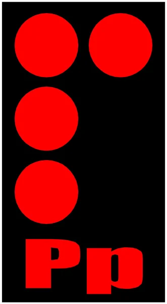 Alfabeto braille — Archivo Imágenes Vectoriales