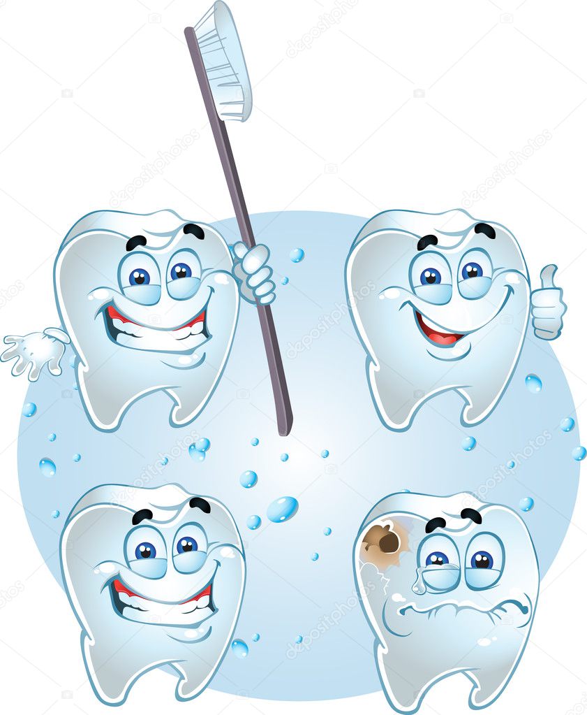 Teeth - health with tooth brush