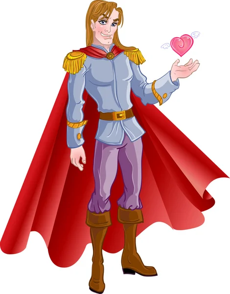 Prince charmant — Image vectorielle