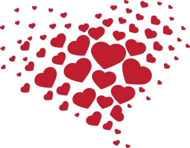 Heart from hearts clipart