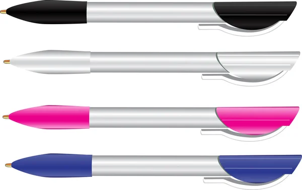 Souvenir color pen — Stock Vector
