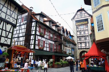 COLMAR (FRENCH VILLAGE IN MALAYSIA) clipart