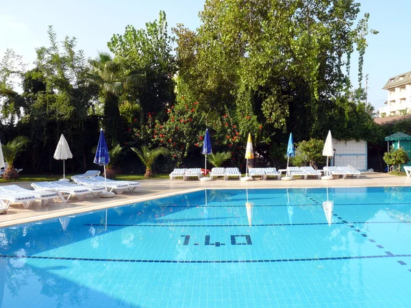 Waterpool in Turkey hotel — Stock Photo, Image