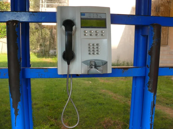 Offentlig telefon i Turkiet — Stockfoto