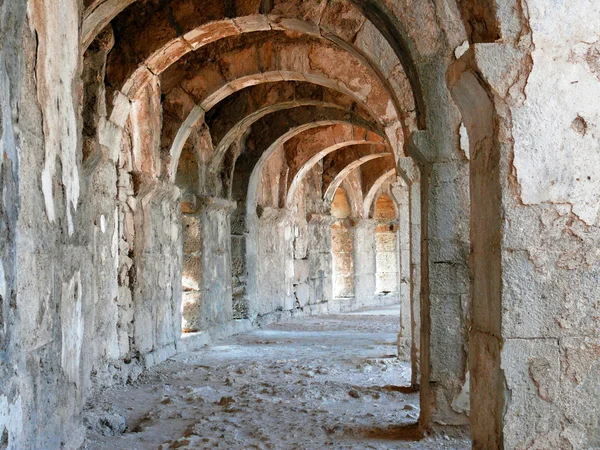 Antik amfitiyatro kemer Galeri — Stok fotoğraf