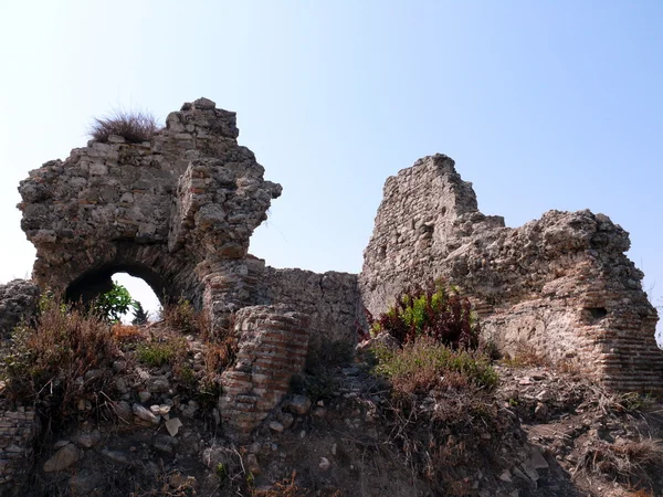 Ruinas de la antigua iglesia Side — Foto de Stock
