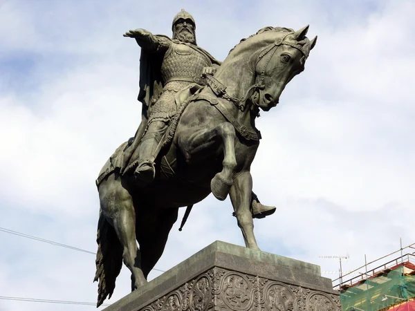 Pomnik Jurija Dołgorukiego - Moskwa — Zdjęcie stockowe