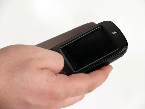 Hand with PDA Stock Picture