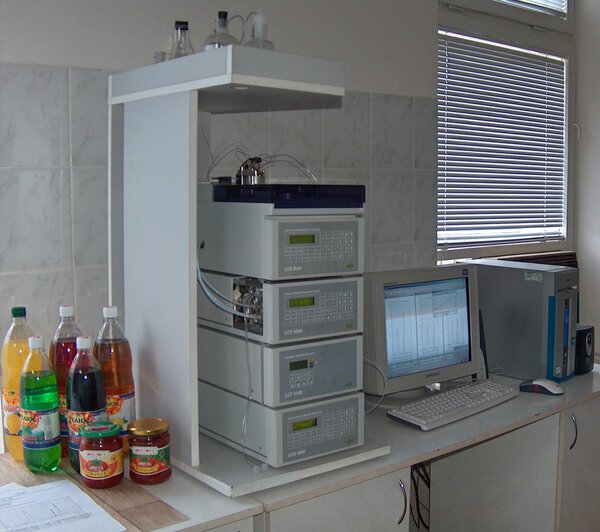 Food test laboratory