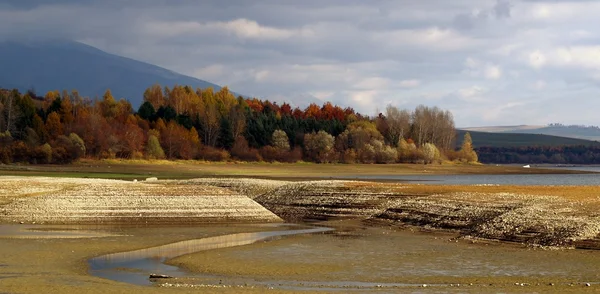 Lago seco — Foto de Stock