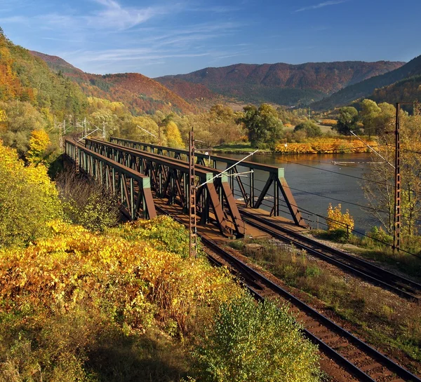 stock image Railroad bridge