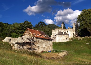 Sklabina Castle and Manor house clipart