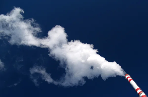 stock image Chimney with smoke