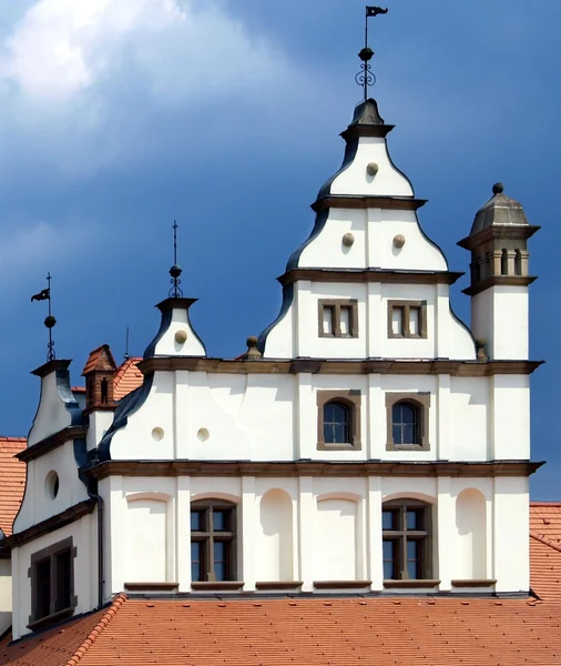 Средневековая крыша — стоковое фото