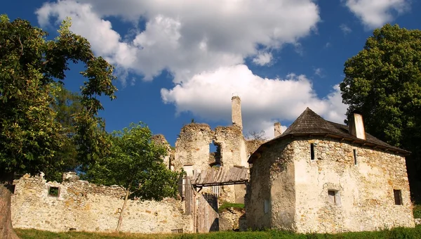 Ruined Sklabina Castle, Slovakia. — Stock Photo, Image