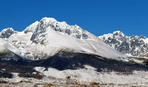 Το tatra βουνό το χειμώνα, Σλοβακία — Φωτογραφία Αρχείου