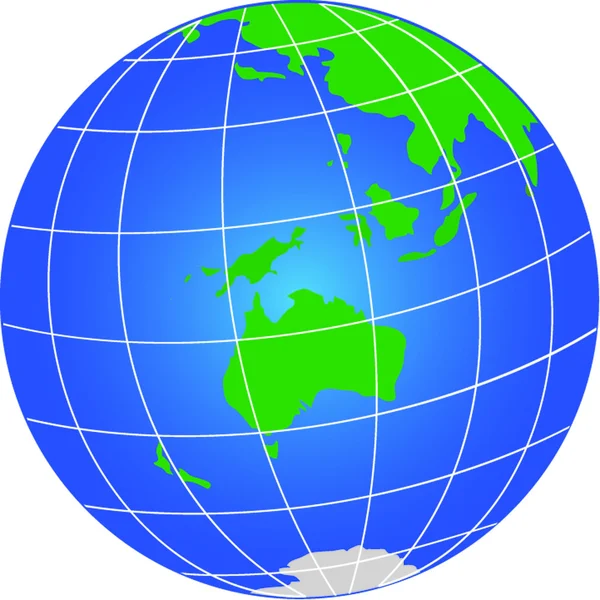 Globe.Immagine vettoriale — Vettoriale Stock