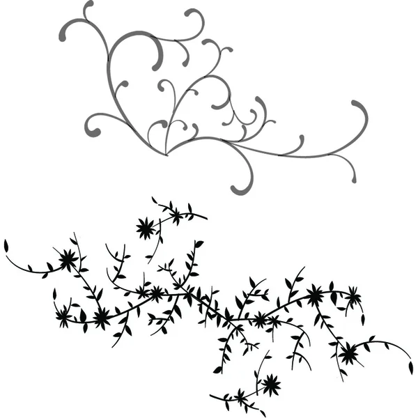 Diseño de la flor.Imagen vectorial Ilustración De Stock